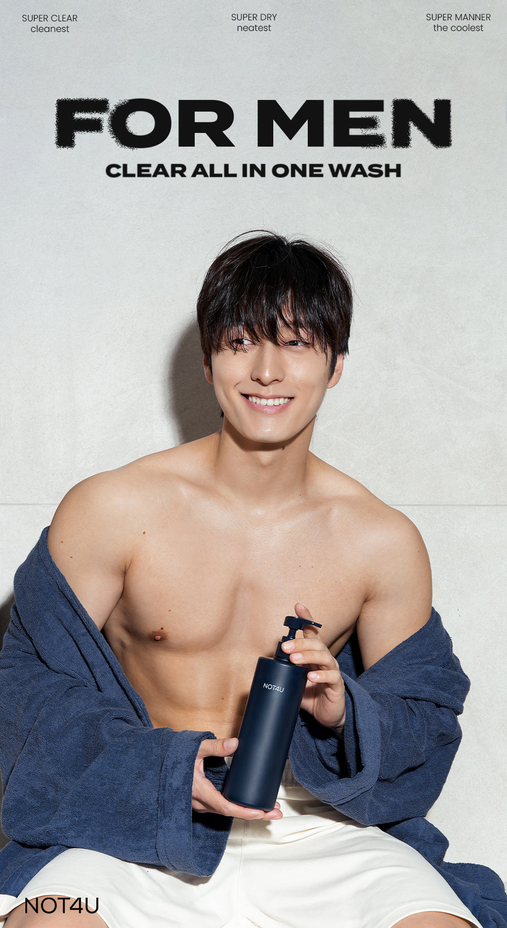 Clear All In One Wash For Men 500ml