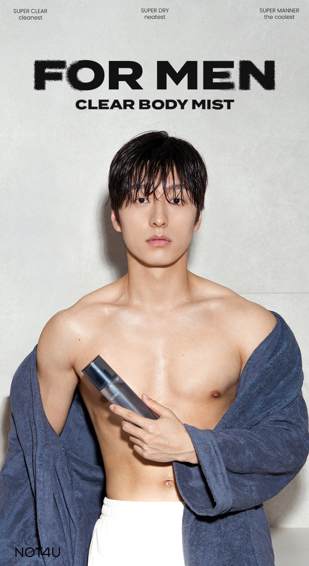 Clear Body Mist For Men 200ml
