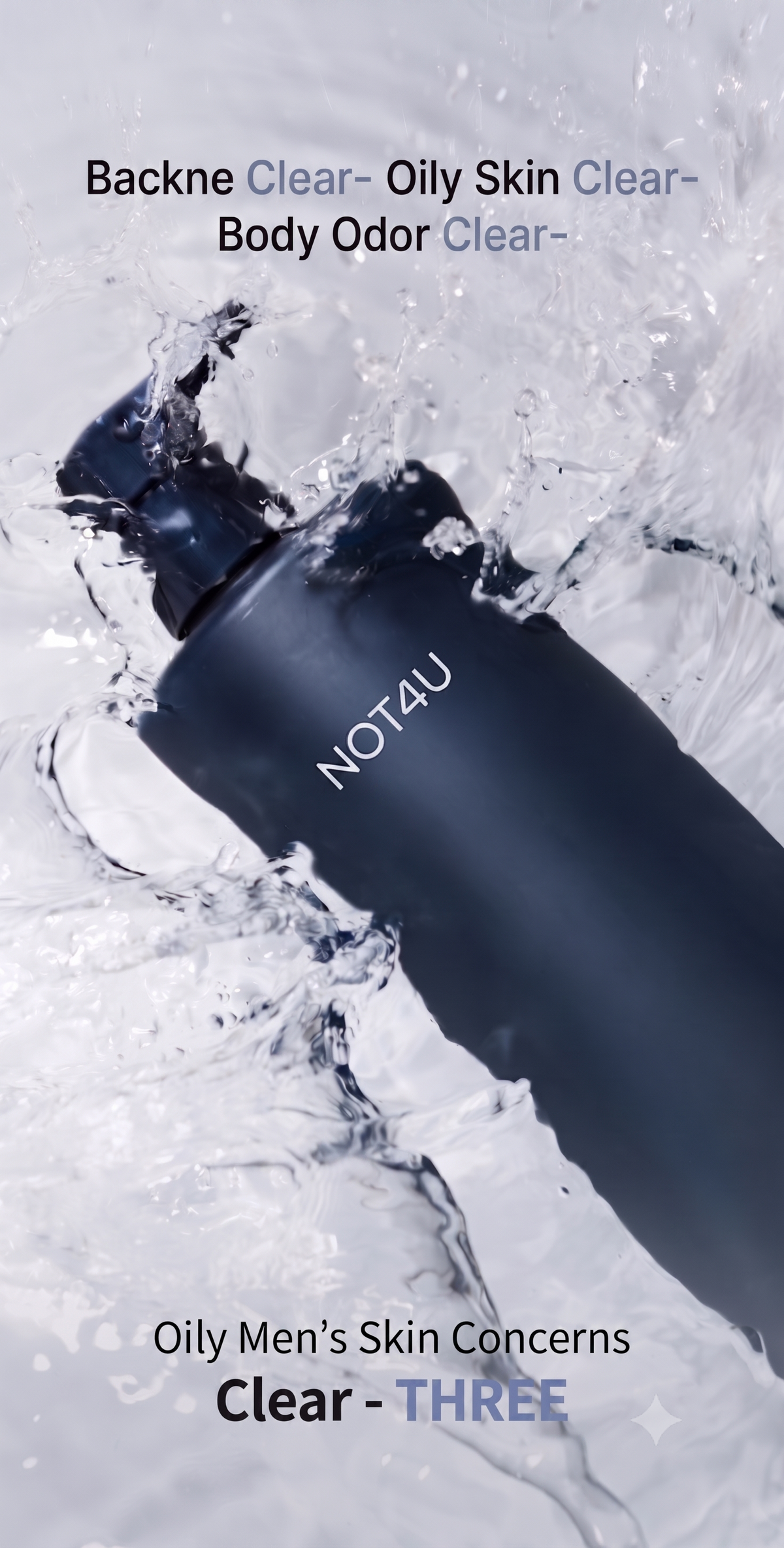 Clear All In One Wash For Men 500ml