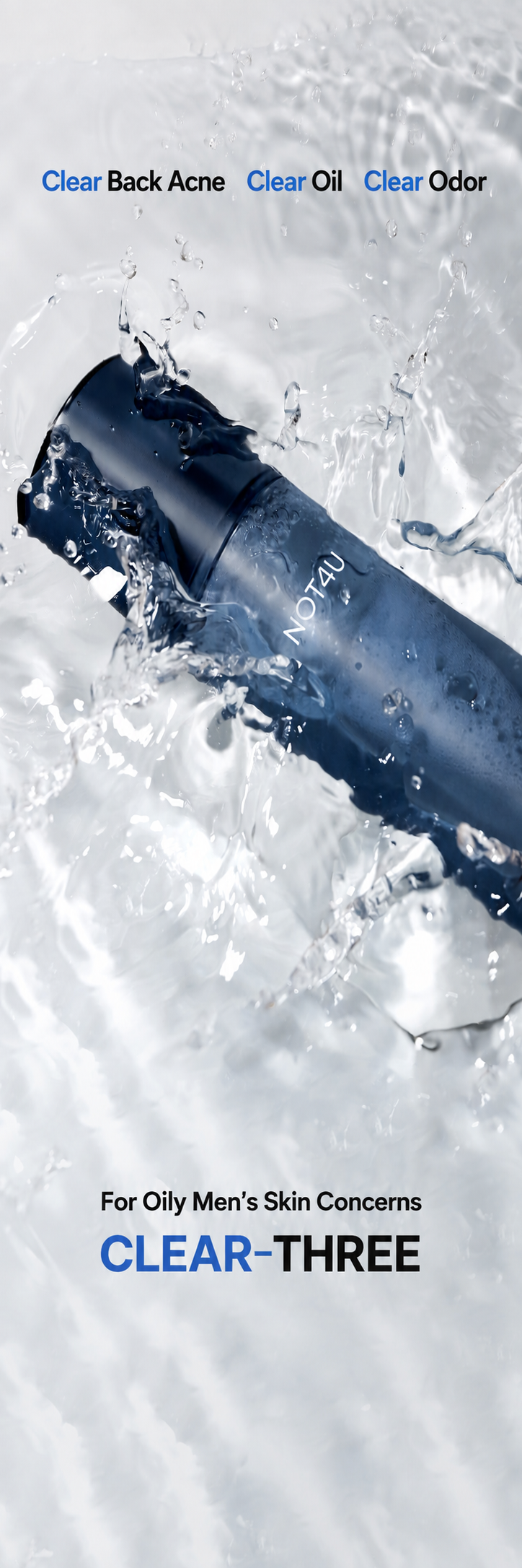 Clear Body Mist For Men 200ml