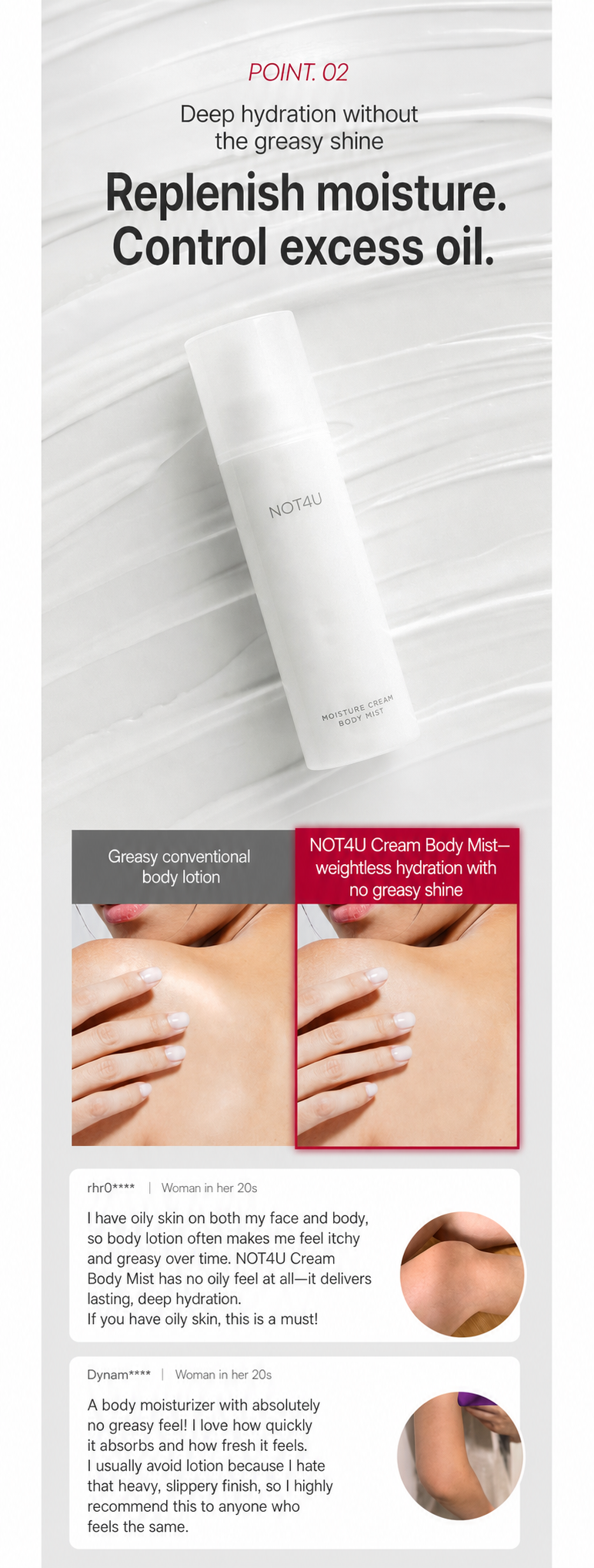 Moisture Cream Bdoy Mist 200ml
