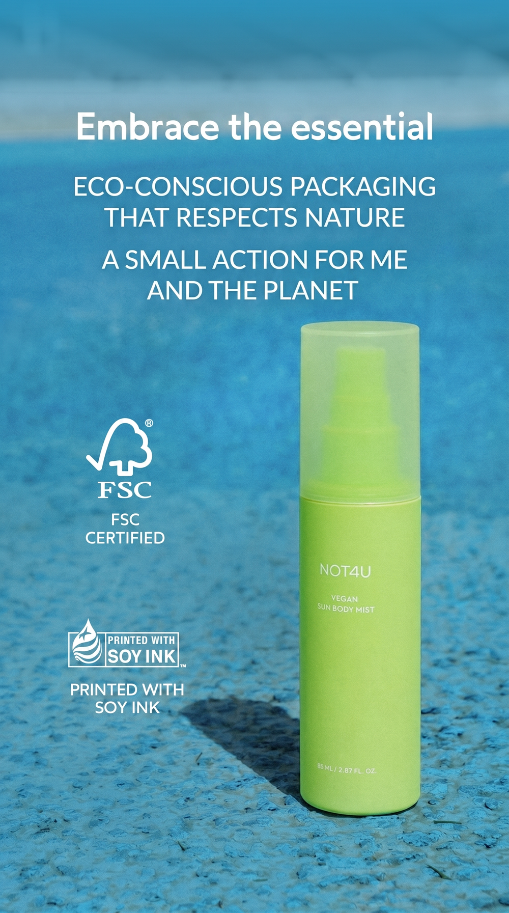Vegan Sun Body Mist 85ml